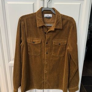 Stone Island Corduroy Shirt Jacket